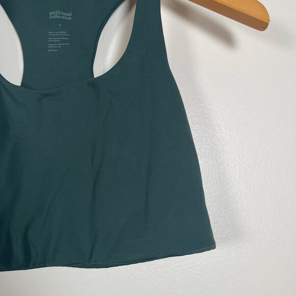 Girlfriend Collective •  Paloma Racerback Bra in Aspen - Picture 2 of 4